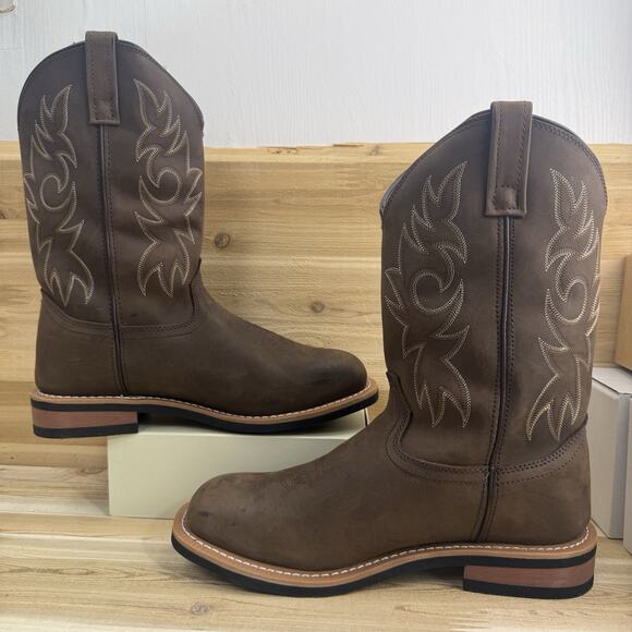Golden Retriever Western G11242N Work Boots Square Toe Pull on Men’s Size 11 main image 12